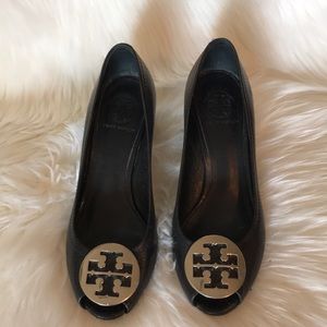 Tory Burch Wedge Open Toe Shoe